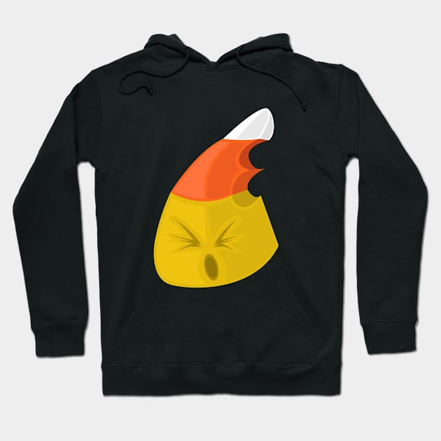 Candy Corn - Bite Hoodie by adamzworld